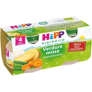 HIPP Bio Omogeneizzato Verdure Miste 80 g 2 Vasetti