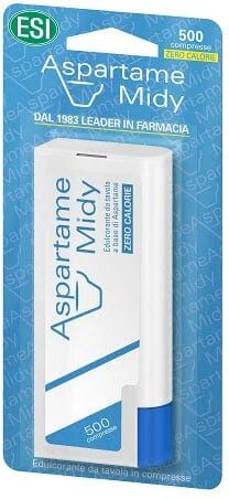 ESI Aspartame Midy 500 Compresse Con Dispenser