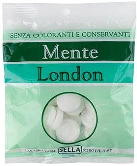 SELLA Caramelle Menta London Busta 60 g