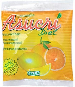 SELLA Caramelle Asucri Diet Limone Arancia 40 g