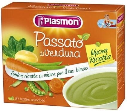 PLASMON Passato Di Verdure Miste 10 Bustine 120 g