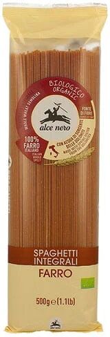 ALCE NERO Spaghetti Integrali Di Farro Biologici 500 g