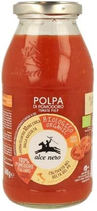 ALCE NERO Polpa Di Pomodoro Biologica 500 g