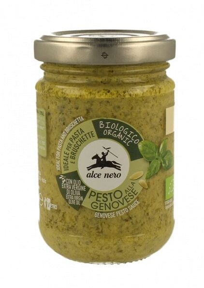 ALCE NERO Pesto Alla Genovese Biologico 130 g