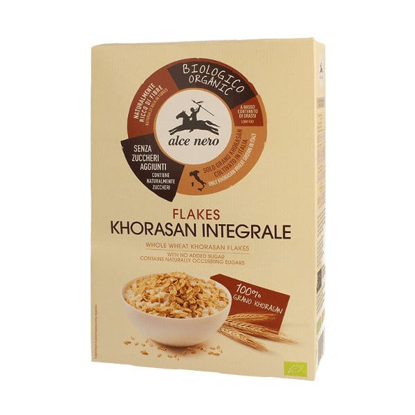 ALCE NERO Flakes Di Grano Khorasan Integrale Bio 200 g