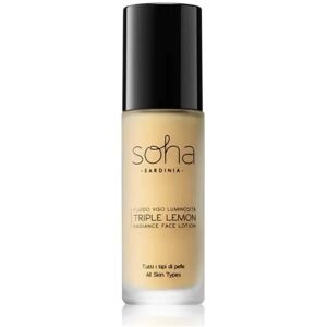 SOHA SARDINIA Fluido Viso Luminosità Triple Lemon 30 Ml