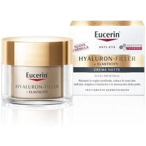 EUCERIN Hyaluron-filler + Elasticity Crema Notte 50 Ml