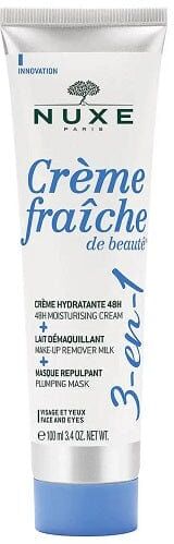 NUXE Creme Fraiche 3in1 Idratante Struccante Rimpolpante 100 Ml