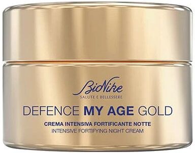 BIONIKE Defence My Age Gold Crema Intensiva Fortificante Notte Vaso 50 Ml