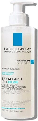 LA ROCHE-POSAY Effaclar H Iso Biome Crema Lavante 400 Ml