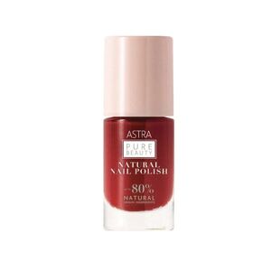 ASTRA Pure Beauty Natural Nail Polish 14 Red Salt Smalto Per Unghie