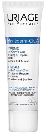 URIAGE Bariéderm-cica Crema Spf 50+ Con Cu-zn 40 Ml