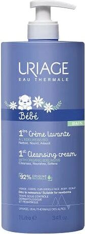 URIAGE Bebé Bain Creme Lavante Detergente Senza Sapone 1 Litro