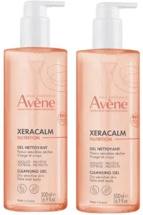 AVENE Xeracalm Nutrition Duo Gel Detergente 2 x 500 Ml