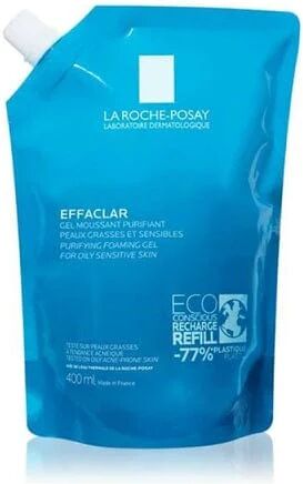 LA ROCHE-POSAY Effaclar Ricarica Gel Mousse Detergente Refill 400 Ml