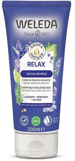 WELEDA Aroma Shower Relax Doccia Cremosa Detergente 200 Ml