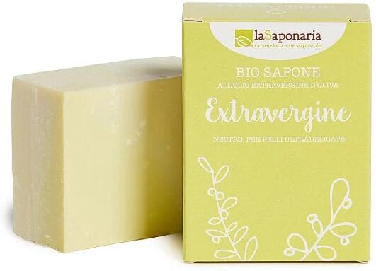 LA SAPONARIA Extravergine Sapone Biologico 100 g All'olio Extravergine D'oliva