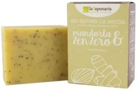 LA SAPONARIA Mandorla e Zenzero Sapone Biologico 100 g All'olio Extravergine D'oliva