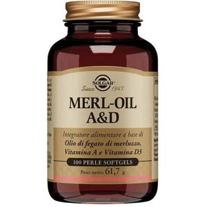 SOLGAR Merl Oil A&D 100 Perle Softgels