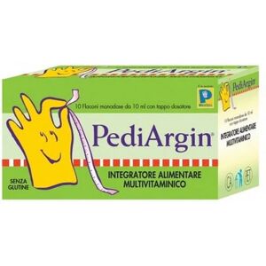 PEDIARGIN Integratore Alimentare 10 Flaconi 10 Ml