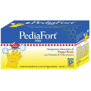 PEDIATRICA Pediafort 500 10 Flaconcini