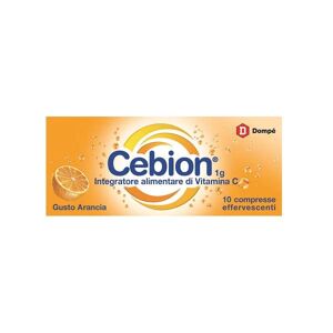 CEBION Vitamina C 10 Compresse Effervescenti Arancia