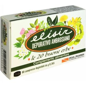 ELISIR Depurativo Ambrosiano 80 Compresse