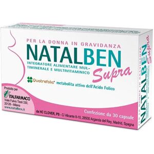 NATALBEN Supra Integratore 30 Capsule