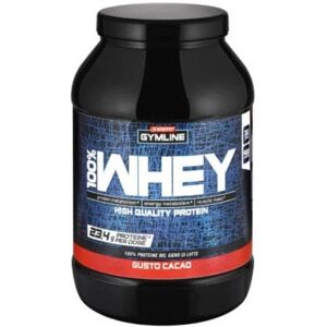 ENERVIT Gymline 100% Whey Concentrato Cacao Barattolo 900 g