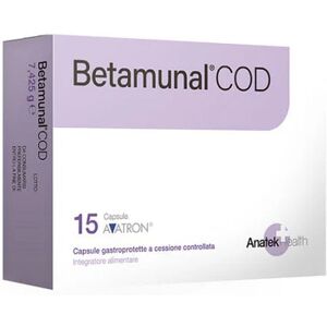 ANATEK HEALTH Betamunal Cod 15 Capsule