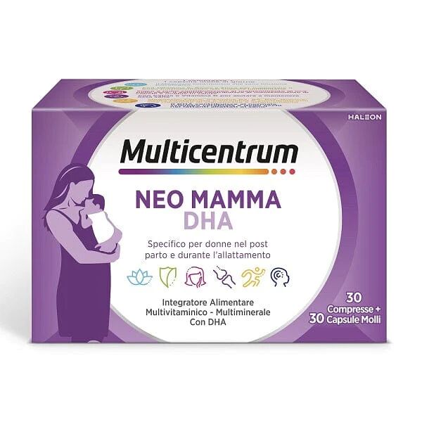 multicentrum neo mamma dha 30 compresse + 30 capsule molli