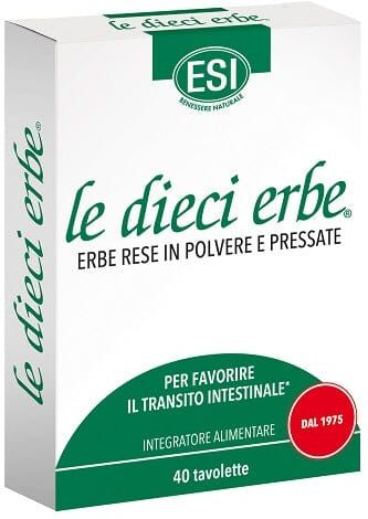 ESI Le Dieci Erbe 40 Tavolette