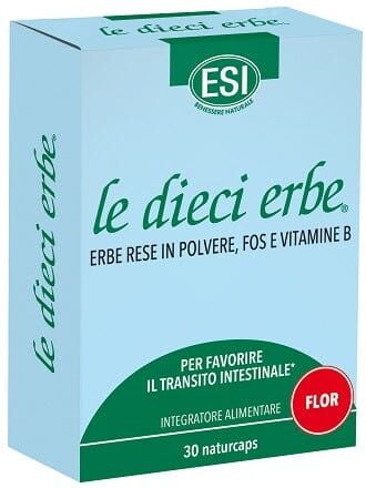 ESI Le Dieci Erbe Flor 30 Naturcaps