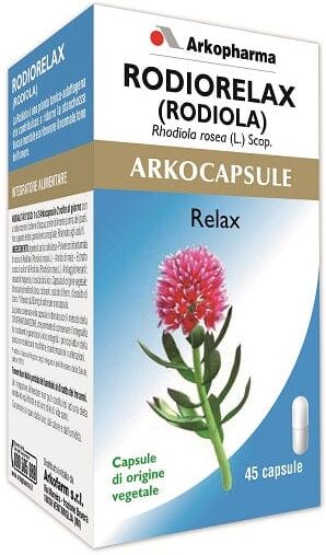 ARKOPHARMA Arkocapsule Rodiola Integratore Alimentare 45 Capsule