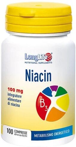 LONGLIFE Niacin 100 Mg 100 Compresse