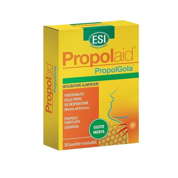 ESI Propolaid Propolgola Masticabile Gusto Menta 30 Tavolette