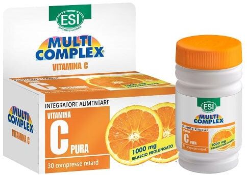 ESI Multicomplex Vitamina C Pura Retard 1000 Mg 30 Compresse