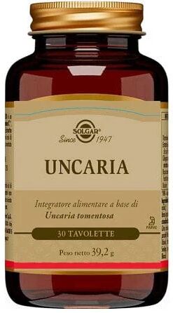 SOLGAR Uncaria 30 Tavolette