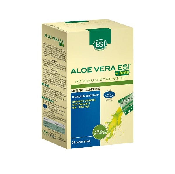 ESI Aloe Vera Succo +Forte 24 Pocket Drink