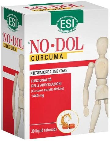 ESI No Dol Curcuma 30 Liquid Naturcaps