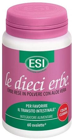 ESI Le Dieci Erbe Colon Cleanse 60 Ovalette