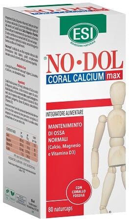 ESI No Dol Coral Calcium Max 80 Naturcaps