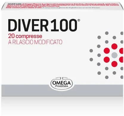 OMEGA PHARMA Diver100 20 Compresse A Rilascio Modificato