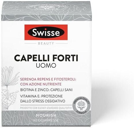 SWISSE Capelli Forti Uomo 30 Compresse