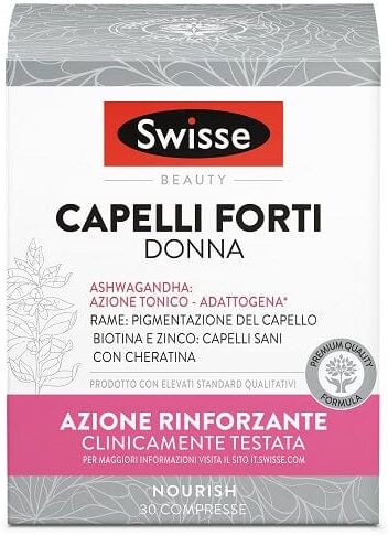 SWISSE Capelli Forti Donna 30 Compresse