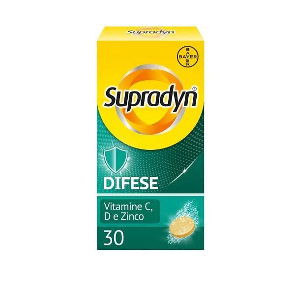 SUPRADYN Difese 30 Compresse Effervescenti Gusto Arancia