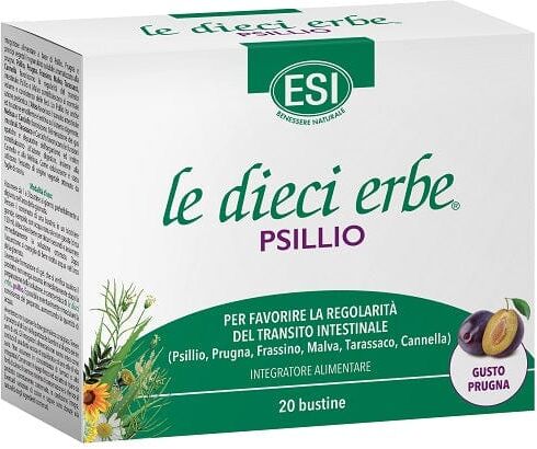 ESI Le Dieci Erbe Psillo 20 Bustine Gusto Prugna