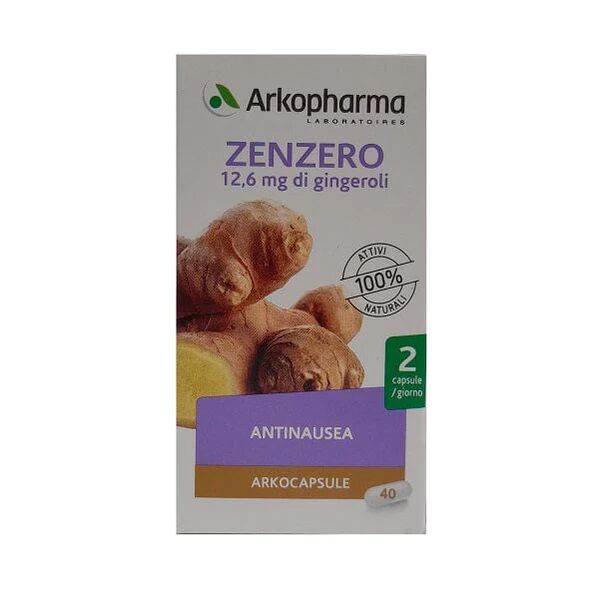 ARKOPHARMA Zenzero Antinausea 40 Capsule