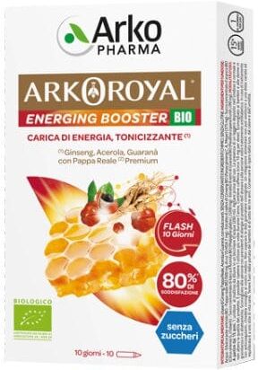 ARKOPHARMA Arkoroyal Energising Booster 10 Flaconcini Da 15 Ml