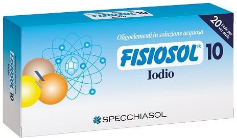 SPECCHIASOL Fisiosol 10 Iodio 20 Fiale Da 2 Ml